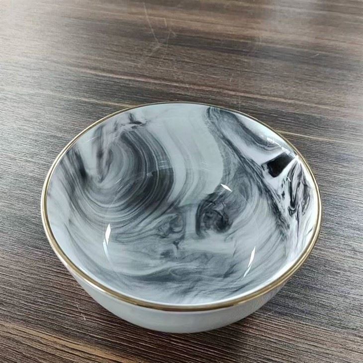 Altın Kenarlı Marb Kase